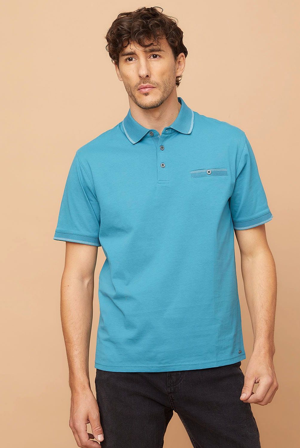 CHRISTIAN LACROIX - Polera Polo Manga Corta Hombre Christian Lacroix