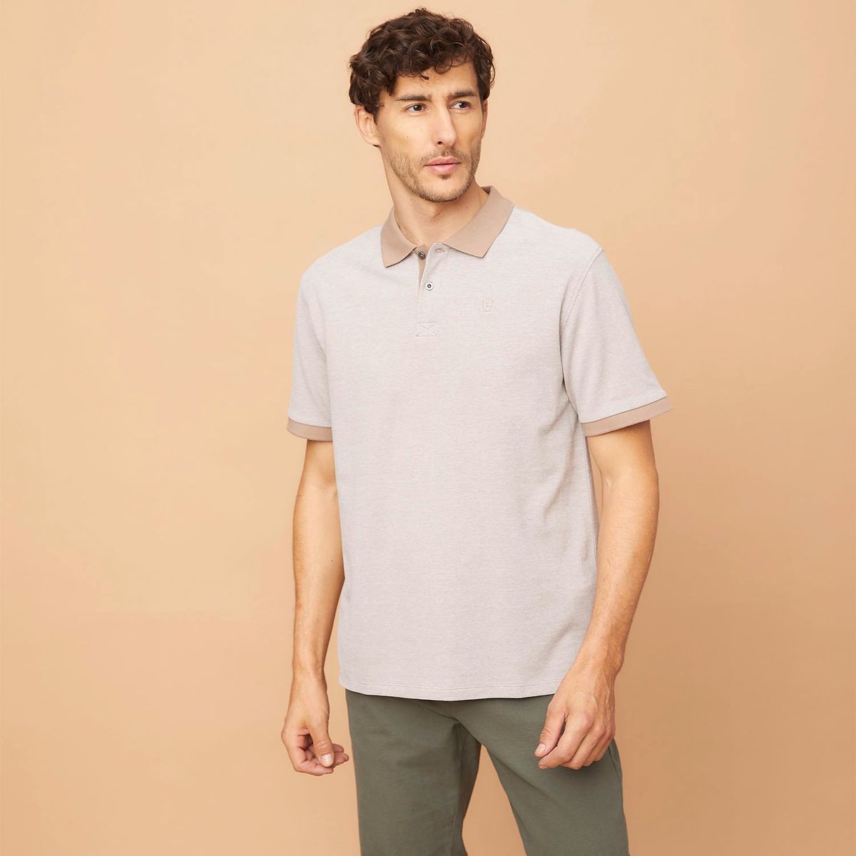 CHRISTIAN LACROIX - Polera Polo Manga Corta Hombre Christian Lacroix