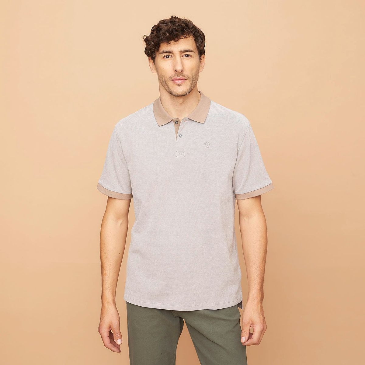 CHRISTIAN LACROIX - Polera Polo Manga Corta Hombre Christian Lacroix