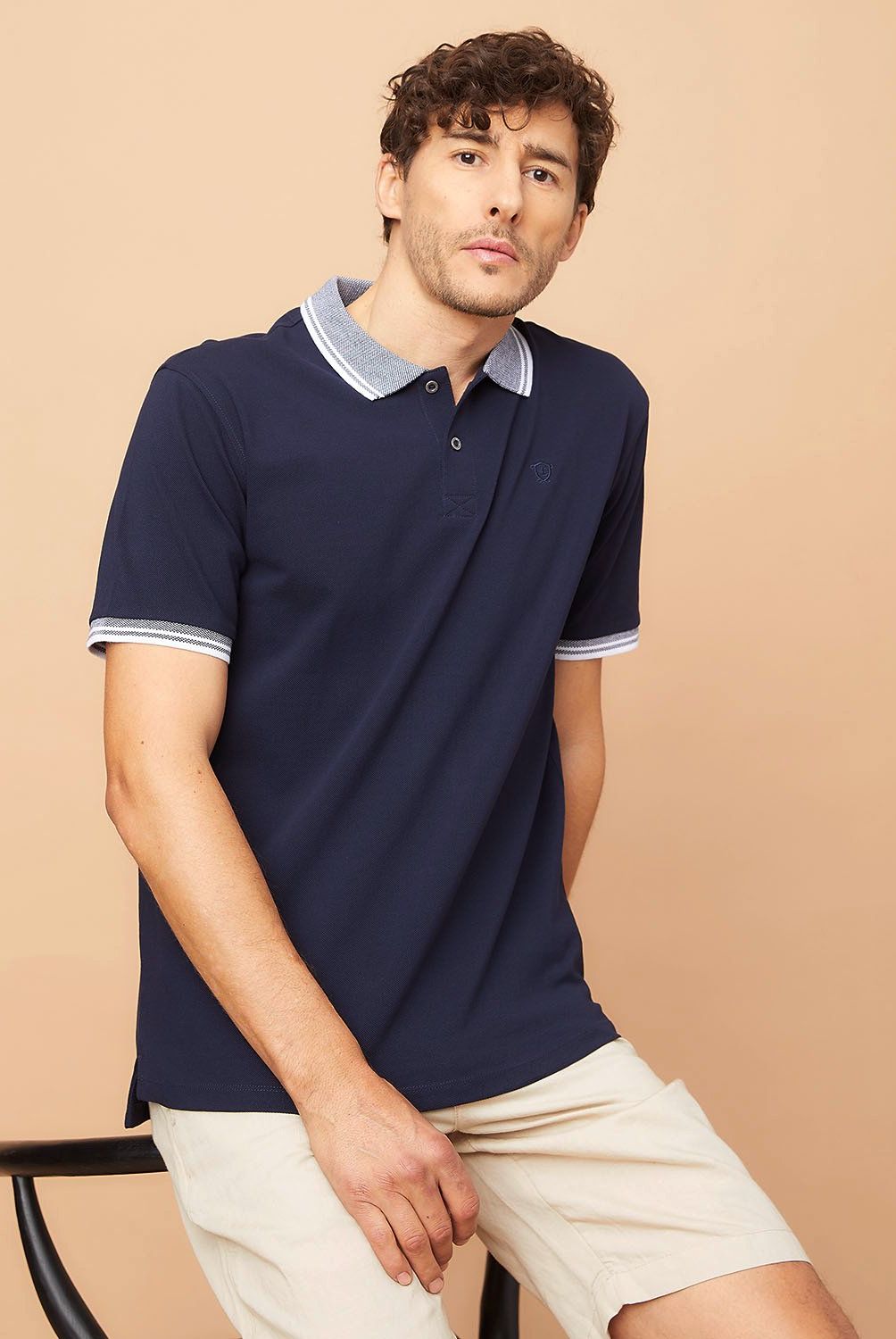 CHRISTIAN LACROIX - Polera Polo Manga Corta Hombre Christian Lacroix