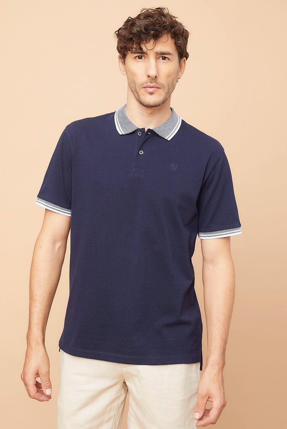 CHRISTIAN LACROIX - Polera Polo Manga Corta Hombre Christian Lacroix