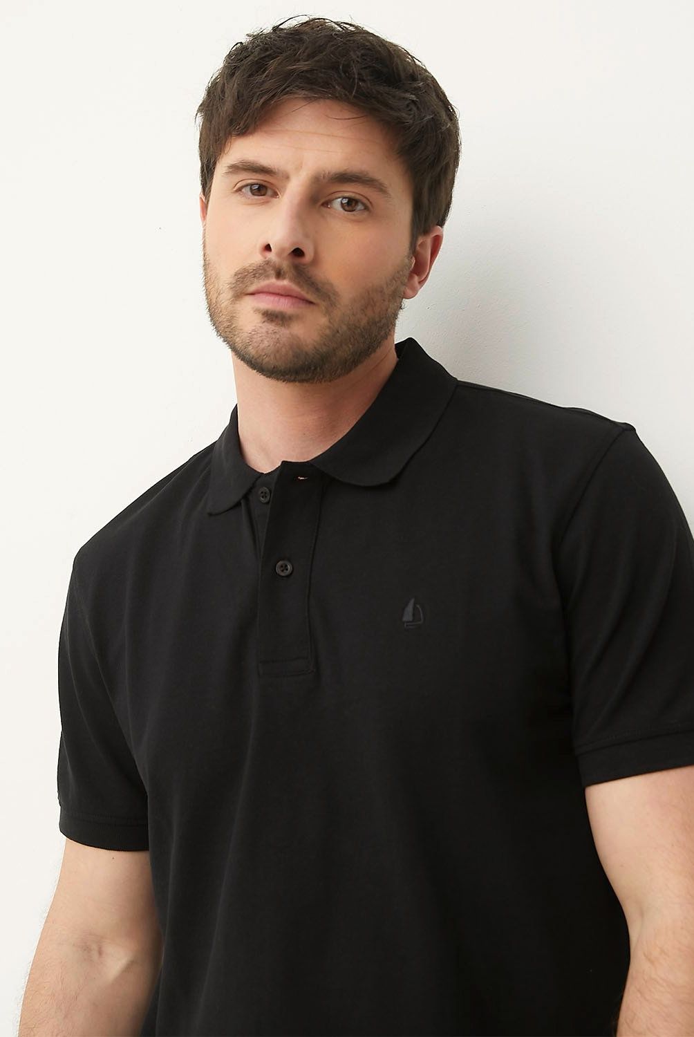 NEWPORT - Polera Newport Piqué Manga Corta Hombre Algodón Casual
