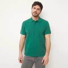 NEWPORT - Polera Piqué Manga Corta Hombre Algodón Casual