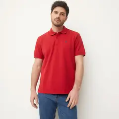NEWPORT - Polera Piqué Manga Corta Hombre Algodón Casual
