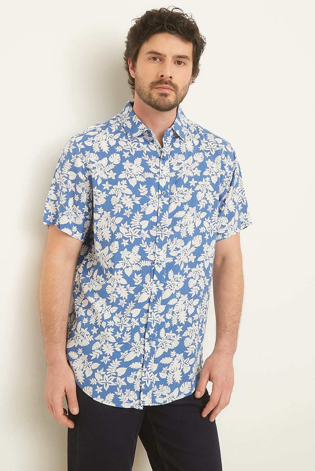 NEWPORT - Camisa Manga Corta Hombre Newport