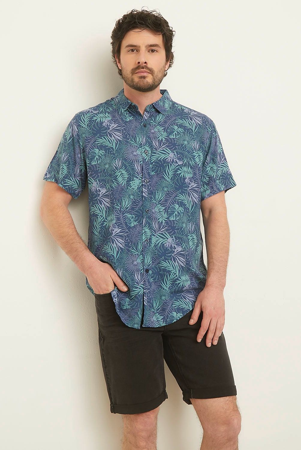 NEWPORT - Camisa Manga Corta Hombre Newport