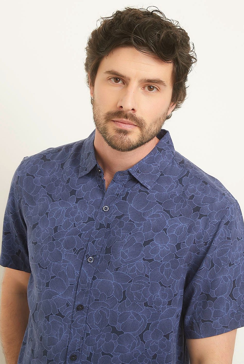 NEWPORT - Camisa Manga Corta Hombre Newport