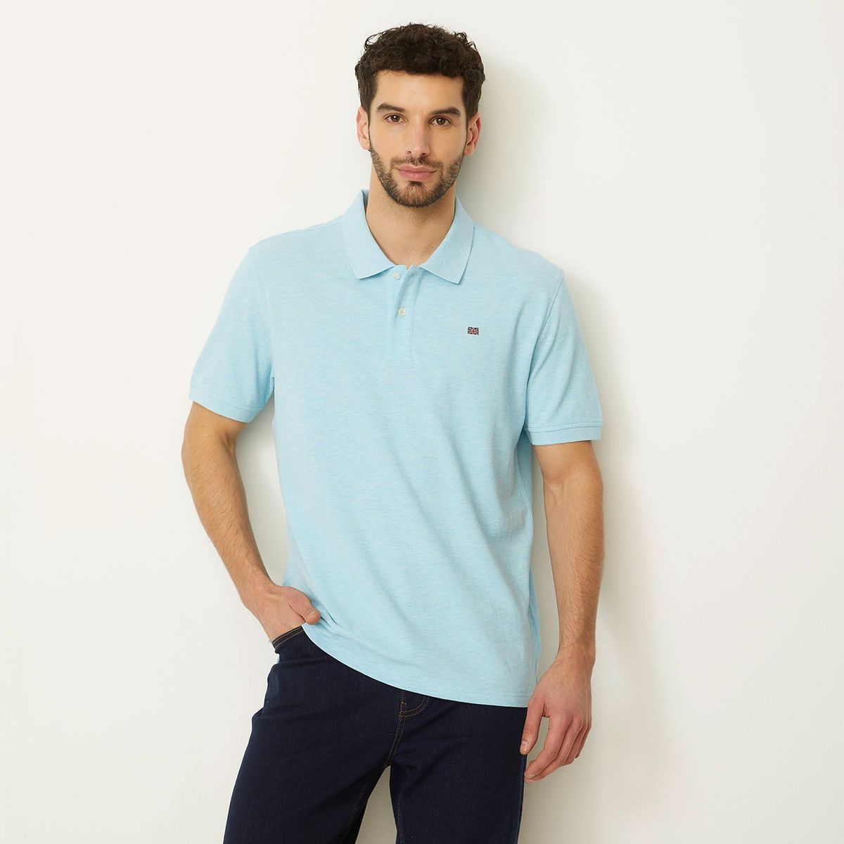 UNIVERSITY CLUB - Polera University Club Manga Corta Algodón Hombre