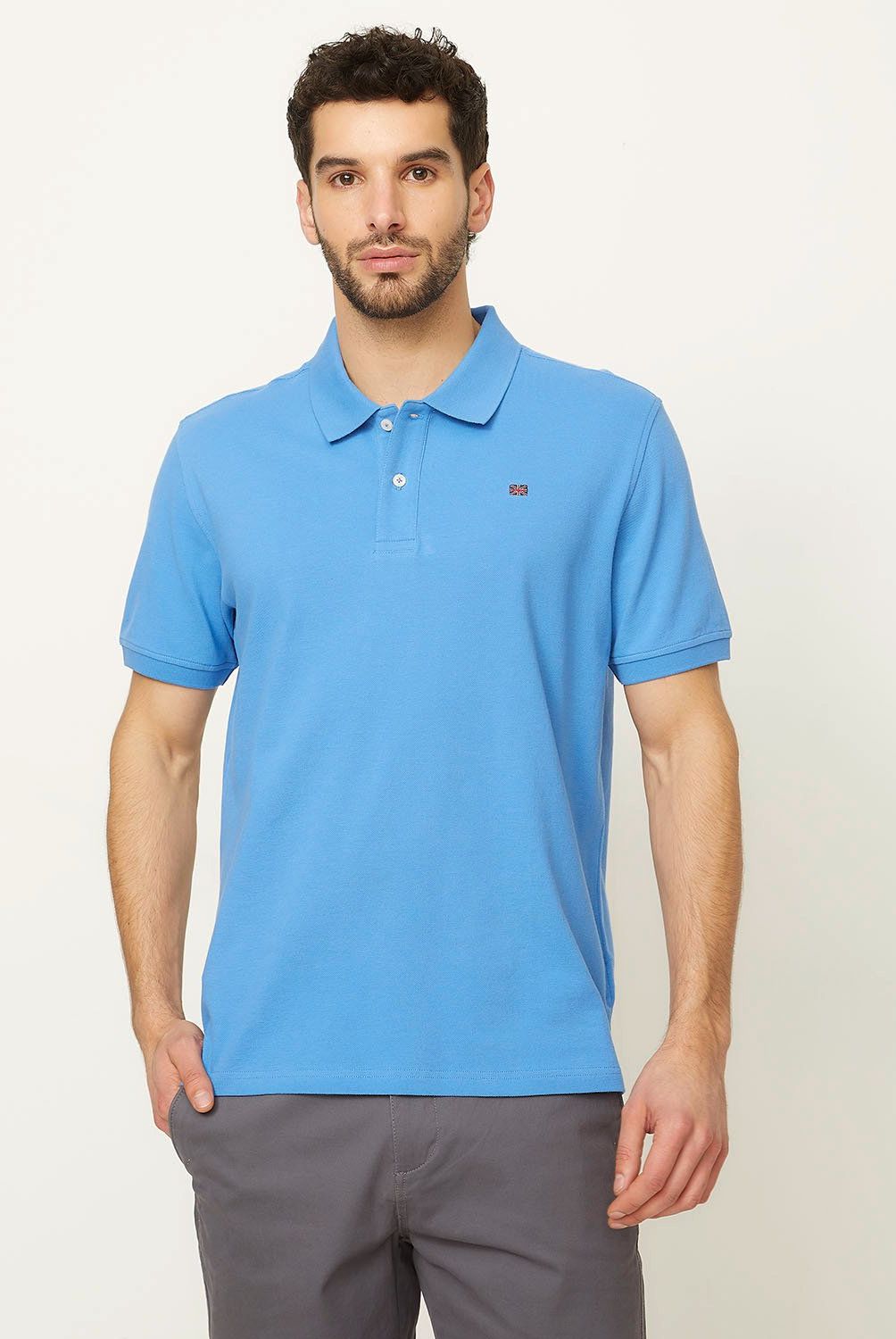 UNIVERSITY CLUB - Polera University Club Manga Corta Algodón Hombre
