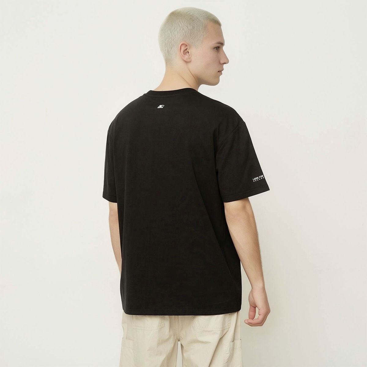 STARTER - Polera Manga Corta Algodón Relax Hombre Starter