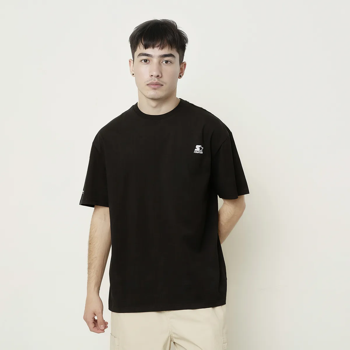 STARTER - Polera Manga Corta Algodón Relax Hombre Starter