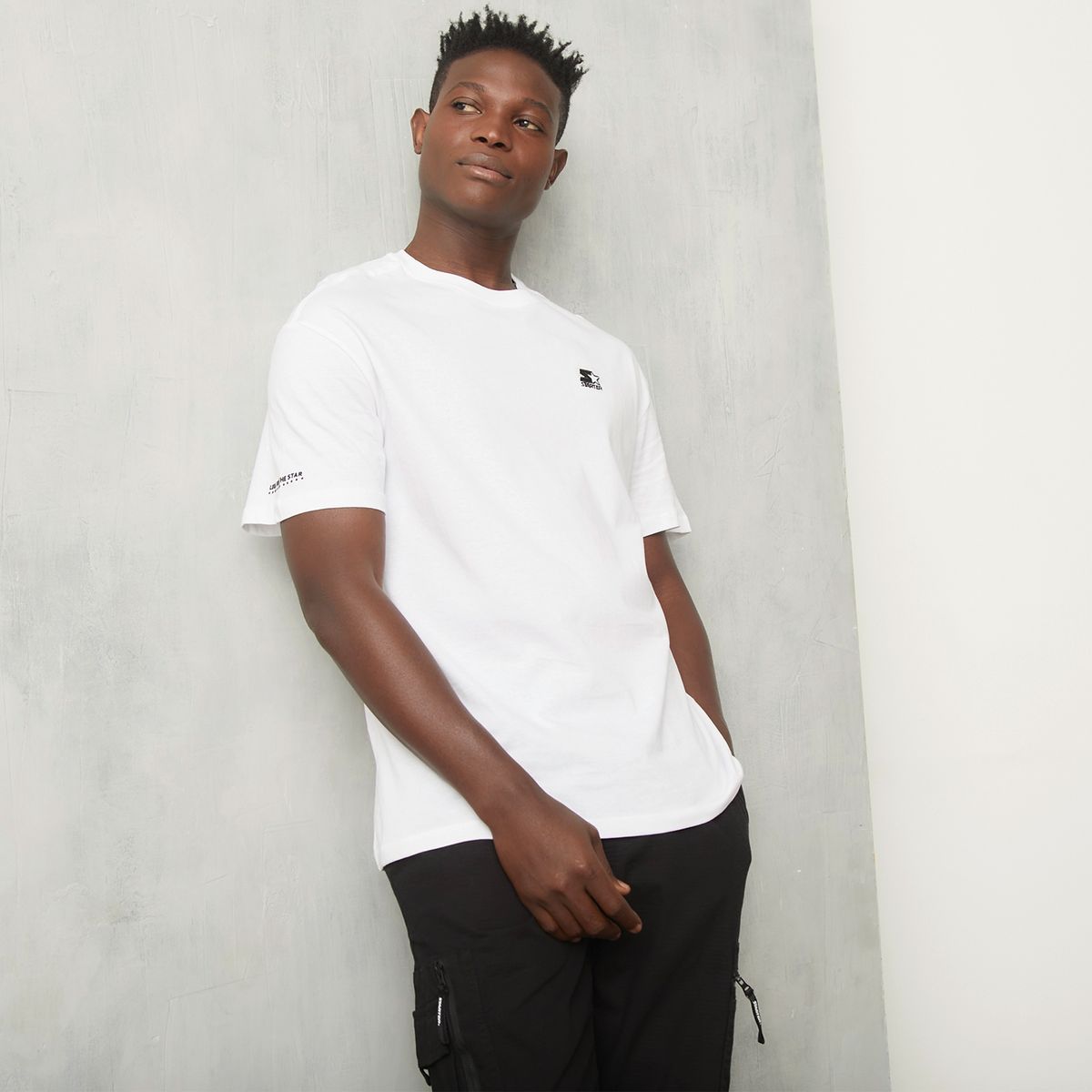 STARTER - Polera Manga Corta Algodón Relax Hombre Starter