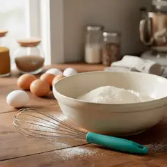 MICA - Batidor Manual Acero Inoxidable Mango Soft Touch