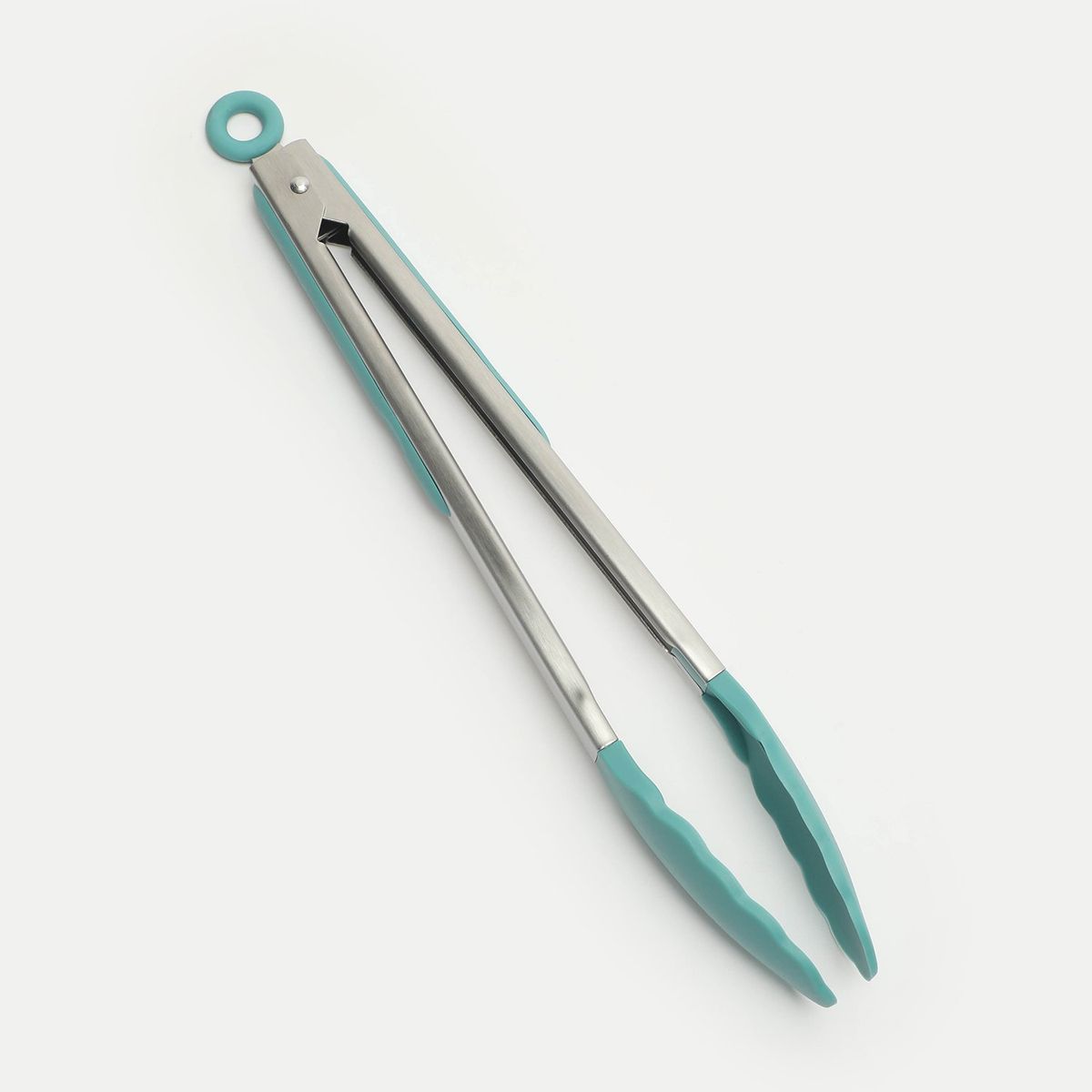 MICA - Pinza de Cocina Mica Acero Inoxidable y Silicona Turquesa