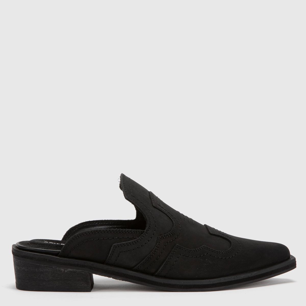 AMERICANINO - Zapato Casual Mujer Cuero Negro Americanino