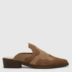 AMERICANINO - Zapato Casual Mujer Cuero Café