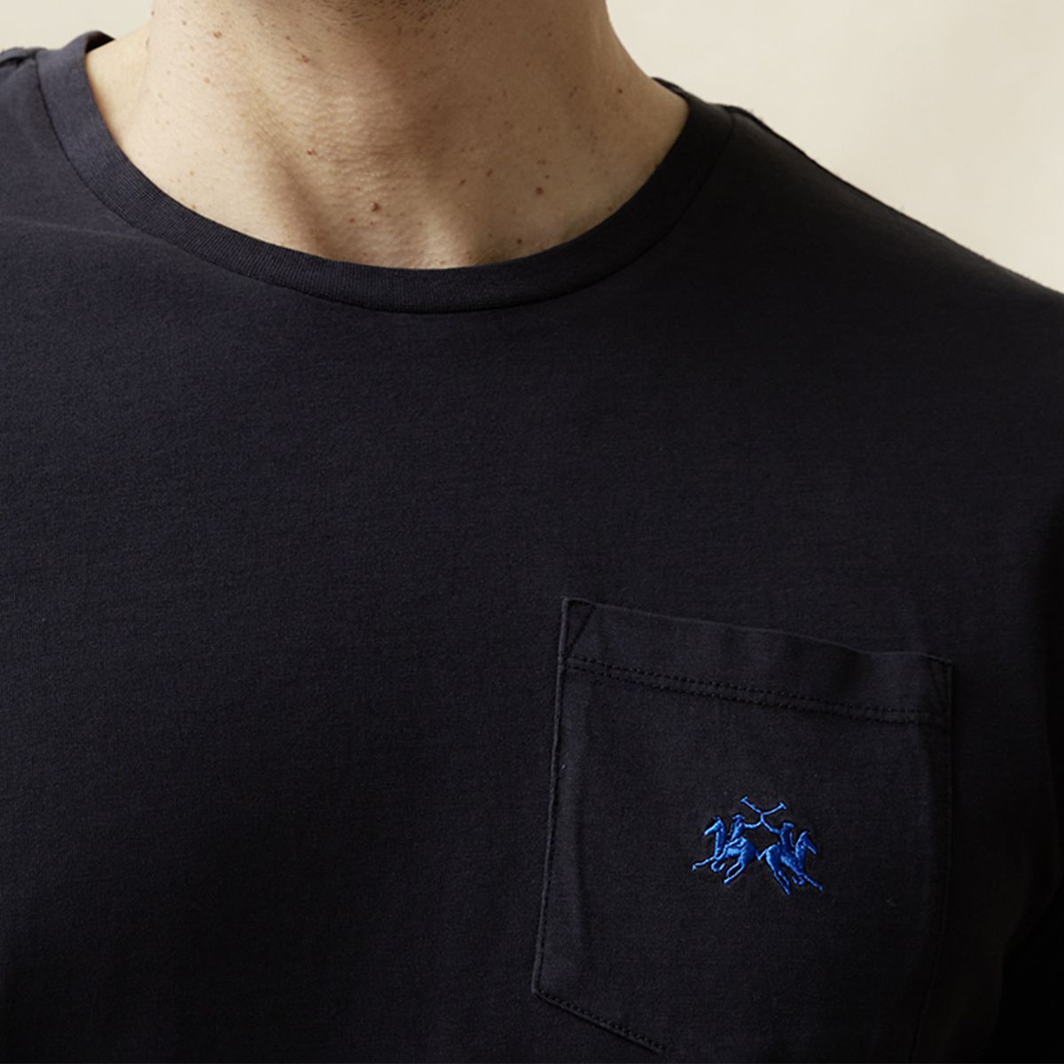 LA MARTINA - Polera Manga Corta Regular Fit Hombre La Martina