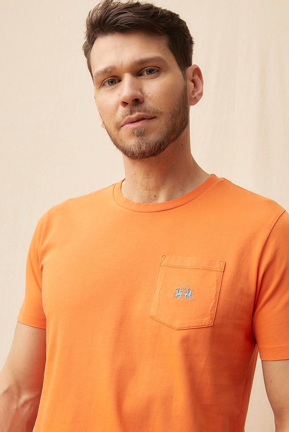 LA MARTINA - Polera Manga Corta Regular Fit Hombre La Martina