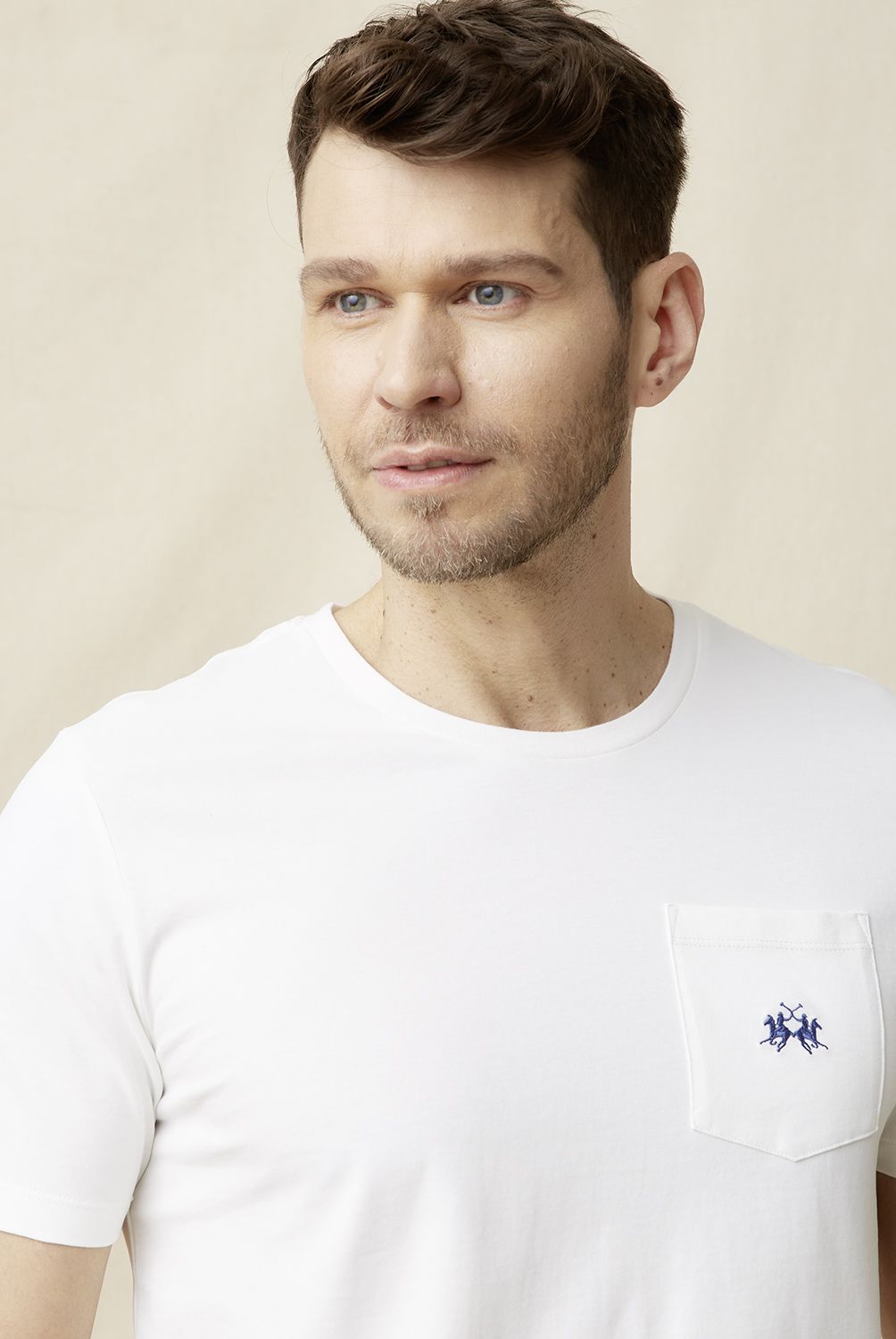 LA MARTINA - Polera Manga Corta Regular Fit Hombre La Martina