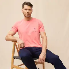 LA MARTINA - Polera Manga Corta Regular Fit Hombre