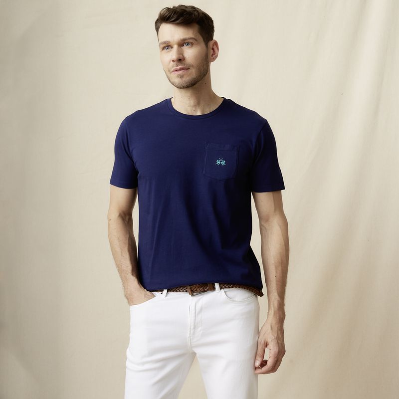 LA MARTINA - Polera Manga Corta Regular Fit Hombre La Martina