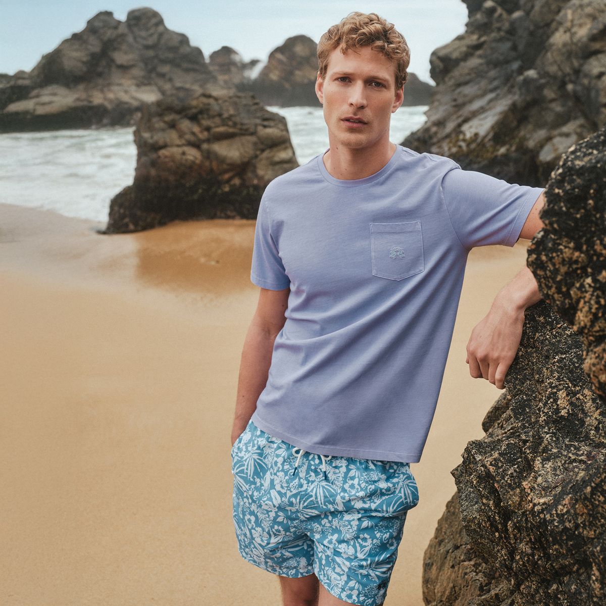 LA MARTINA - Polera Manga Corta Regular Fit Hombre La Martina