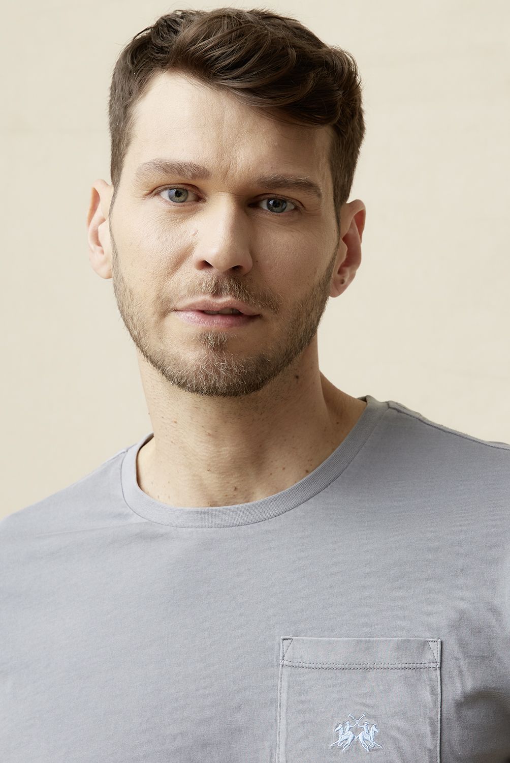 LA MARTINA - Polera Manga Corta Regular Fit Hombre La Martina