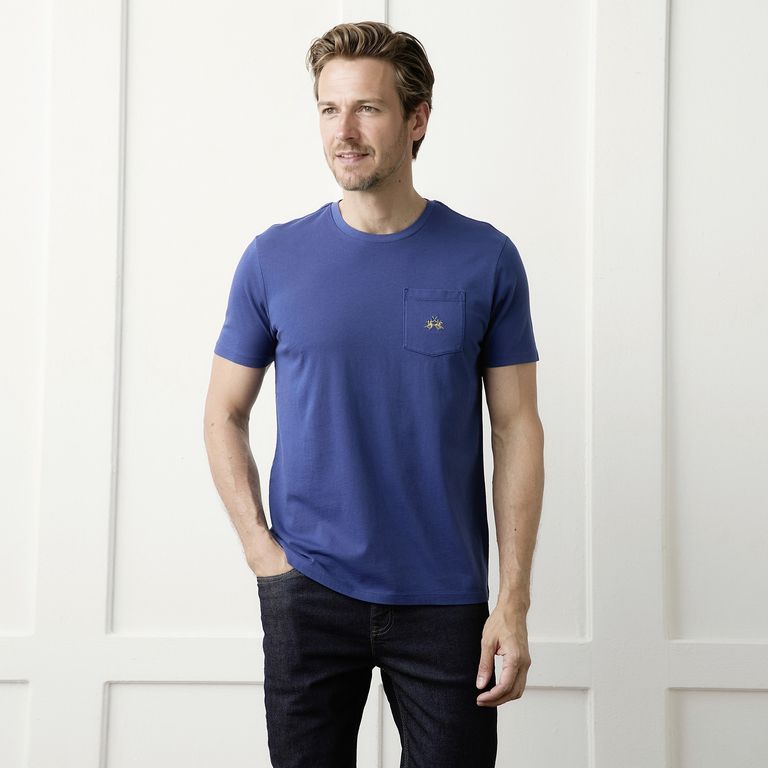 Polera Manga Corta Regular Fit Hombre