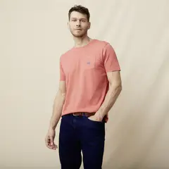 LA MARTINA - Polera Manga Corta Regular Fit Hombre