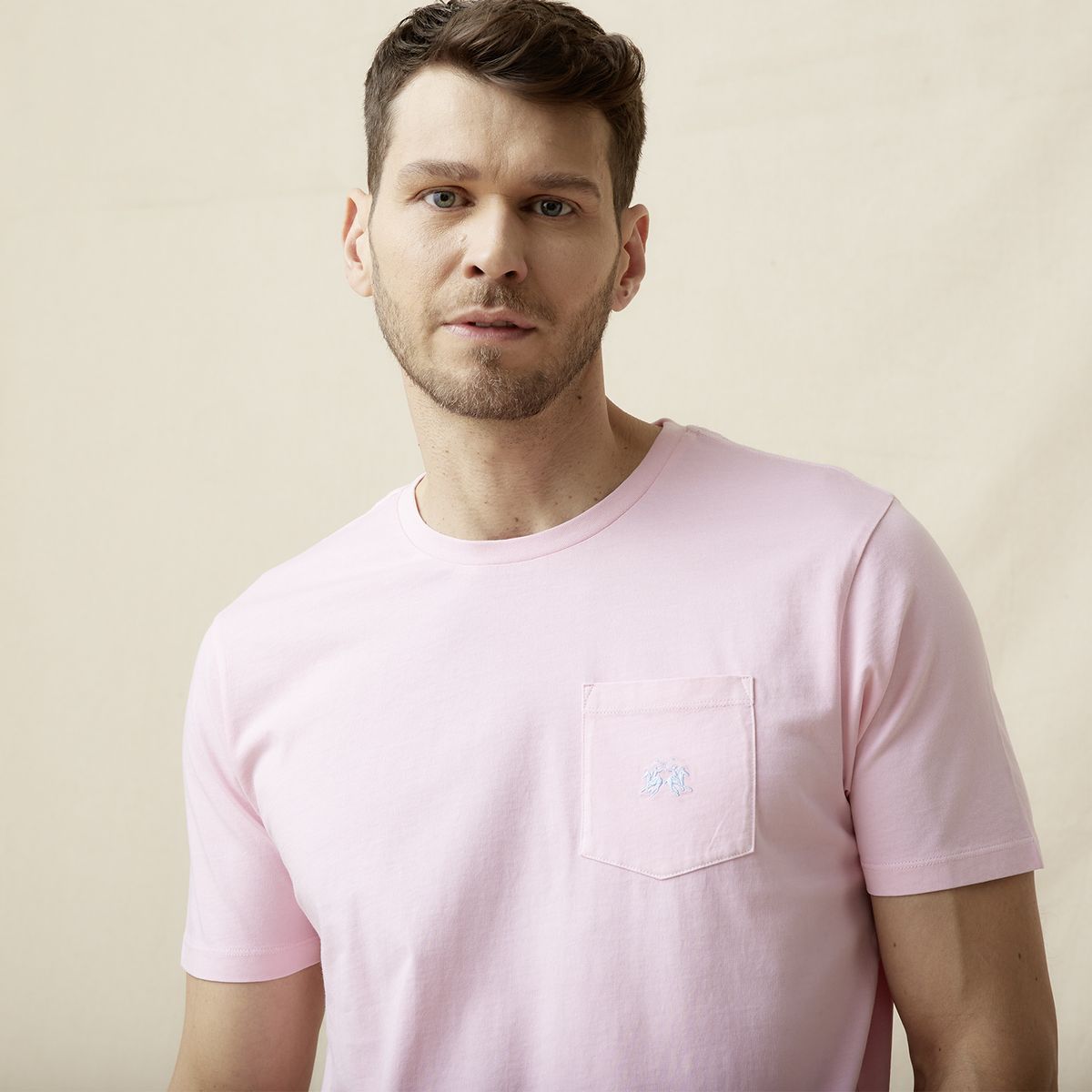 LA MARTINA - Polera Manga Corta Regular Fit Hombre La Martina