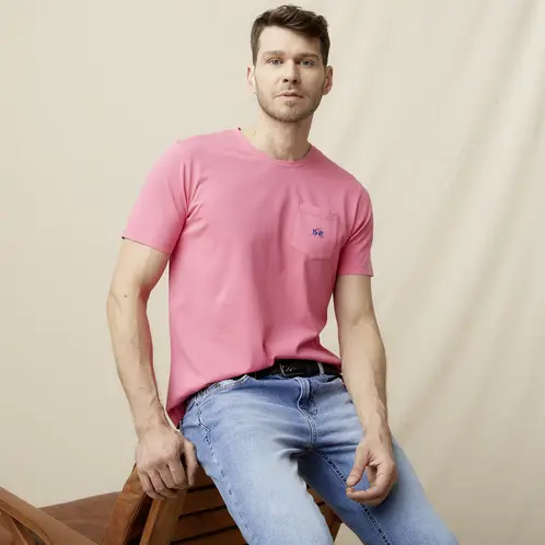 LA MARTINA - Polera Manga Corta Regular Fit Hombre