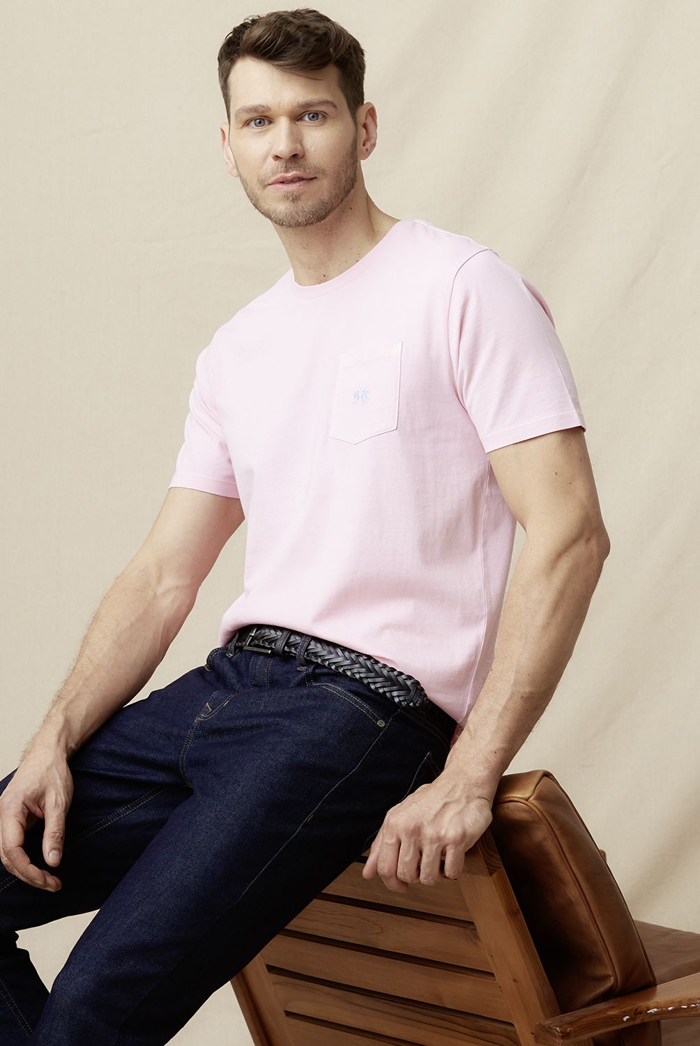 LA MARTINA - Polera Manga Corta Regular Fit Hombre La Martina