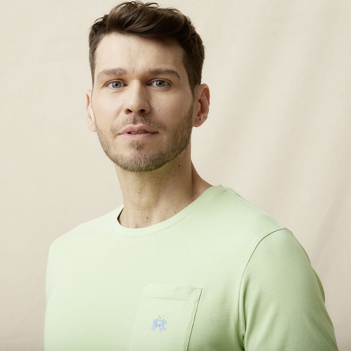 LA MARTINA - Polera Manga Corta Regular Fit Hombre La Martina