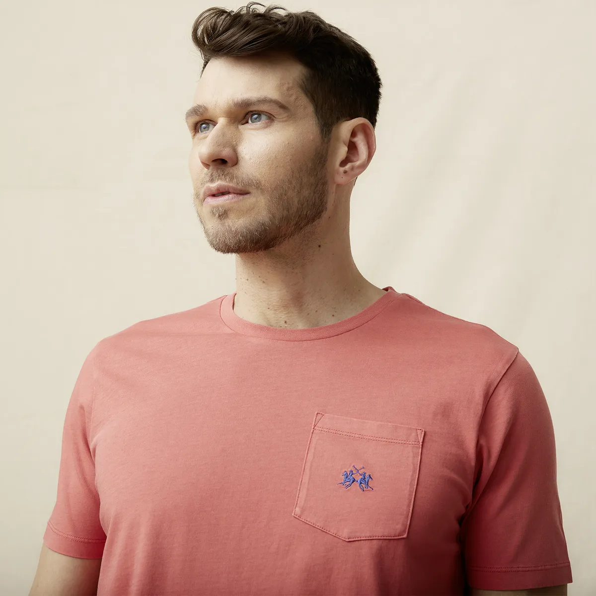 LA MARTINA - Polera Manga Corta Regular Fit Hombre La Martina