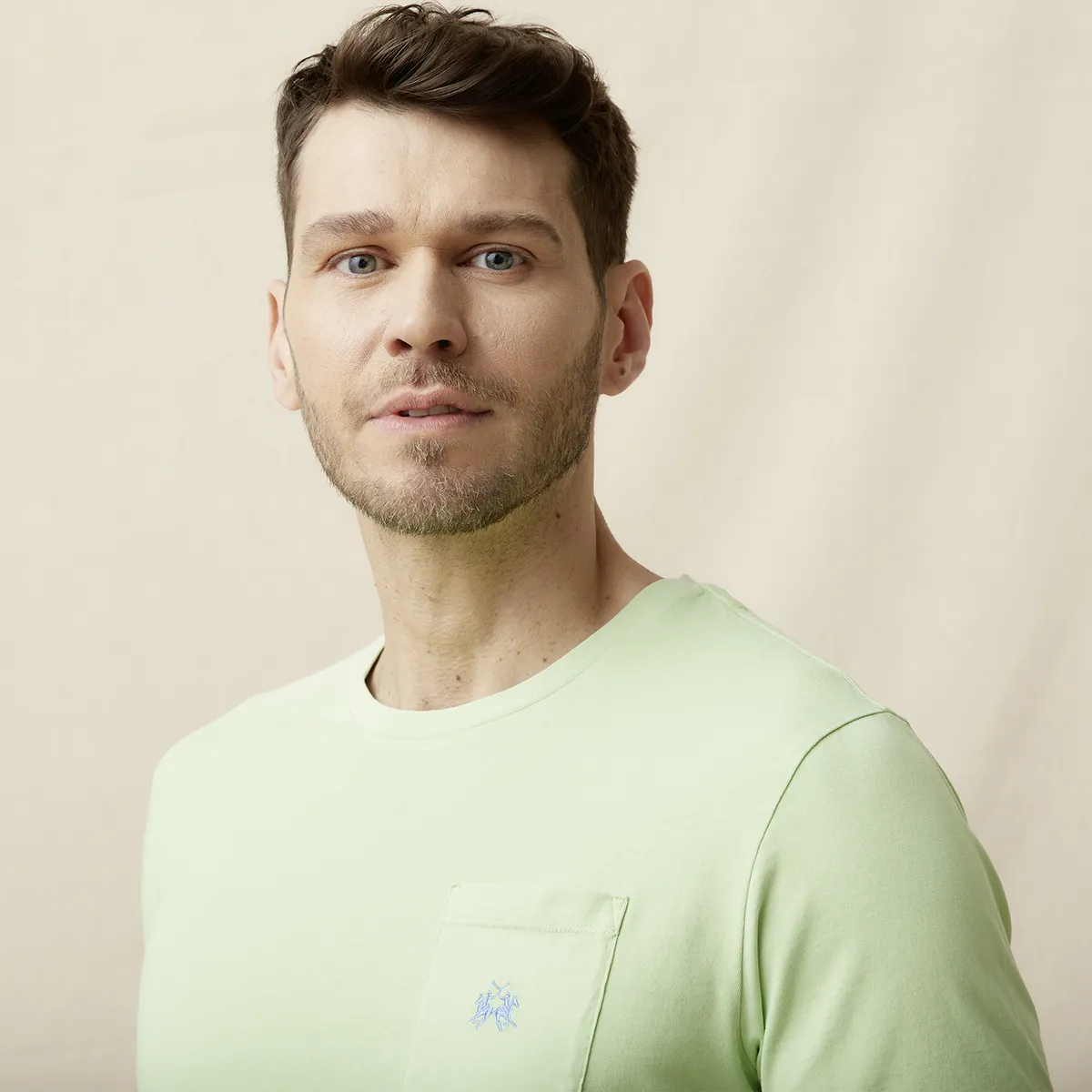 LA MARTINA - Polera Manga Corta Regular Fit Hombre La Martina