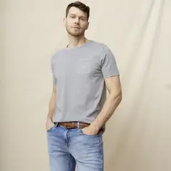 LA MARTINA - Polera Manga Corta Regular Fit Hombre