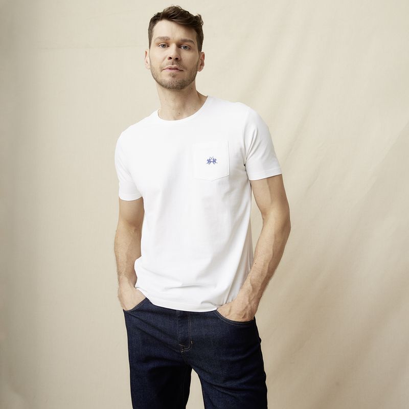 LA MARTINA - Polera Manga Corta Regular Fit Hombre La Martina