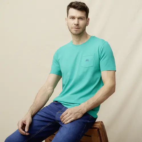 LA MARTINA - Polera Manga Corta Regular Fit Hombre