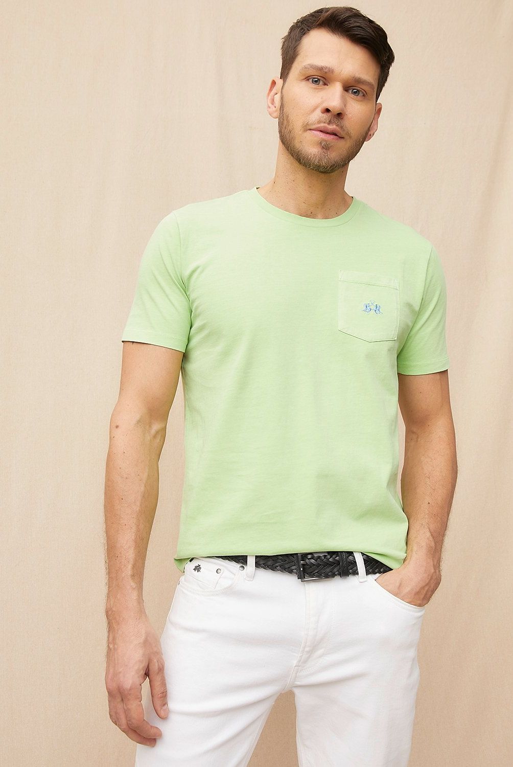 LA MARTINA - Polera Manga Corta Regular Fit Hombre La Martina