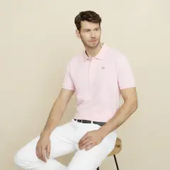 LA MARTINA - Polera Manga Corta Cuello Pique Hombre