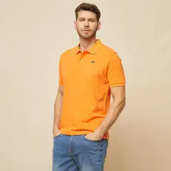 LA MARTINA - Polera Manga Corta Cuello Pique Hombre