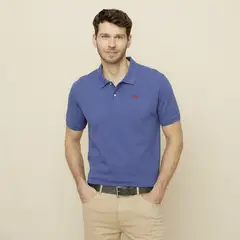 LA MARTINA - Polera Manga Corta Cuello Pique Hombre