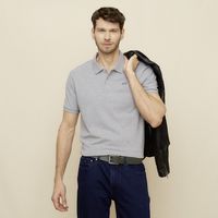 Polera Manga Corta Cuello Pique Hombre