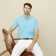 LA MARTINA - Polera Manga Corta Cuello Pique Hombre