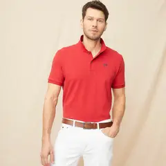 LA MARTINA - Polera Manga Corta Cuello Pique Hombre