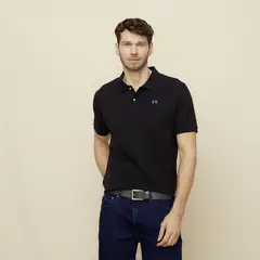 LA MARTINA - Polera Manga Corta Cuello Pique Hombre