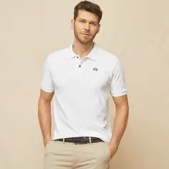 LA MARTINA - Polera Manga Corta Cuello Pique Hombre