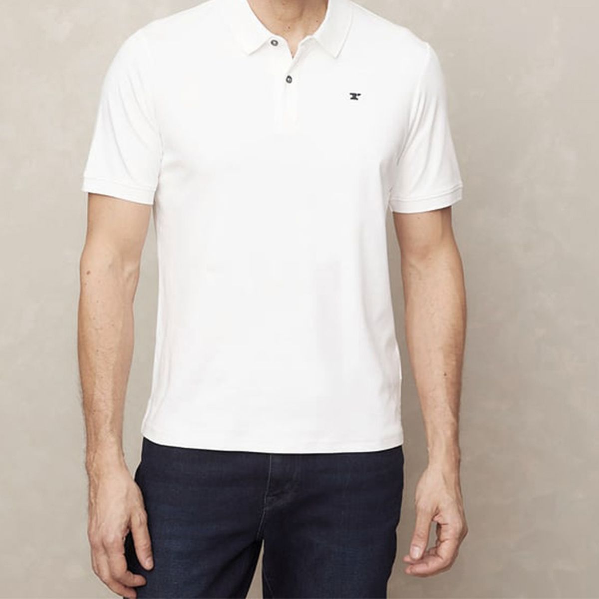 WOLF&HANK - Polera Manga Corta Cuello Polo Algodón Hombre Wolf&Hank