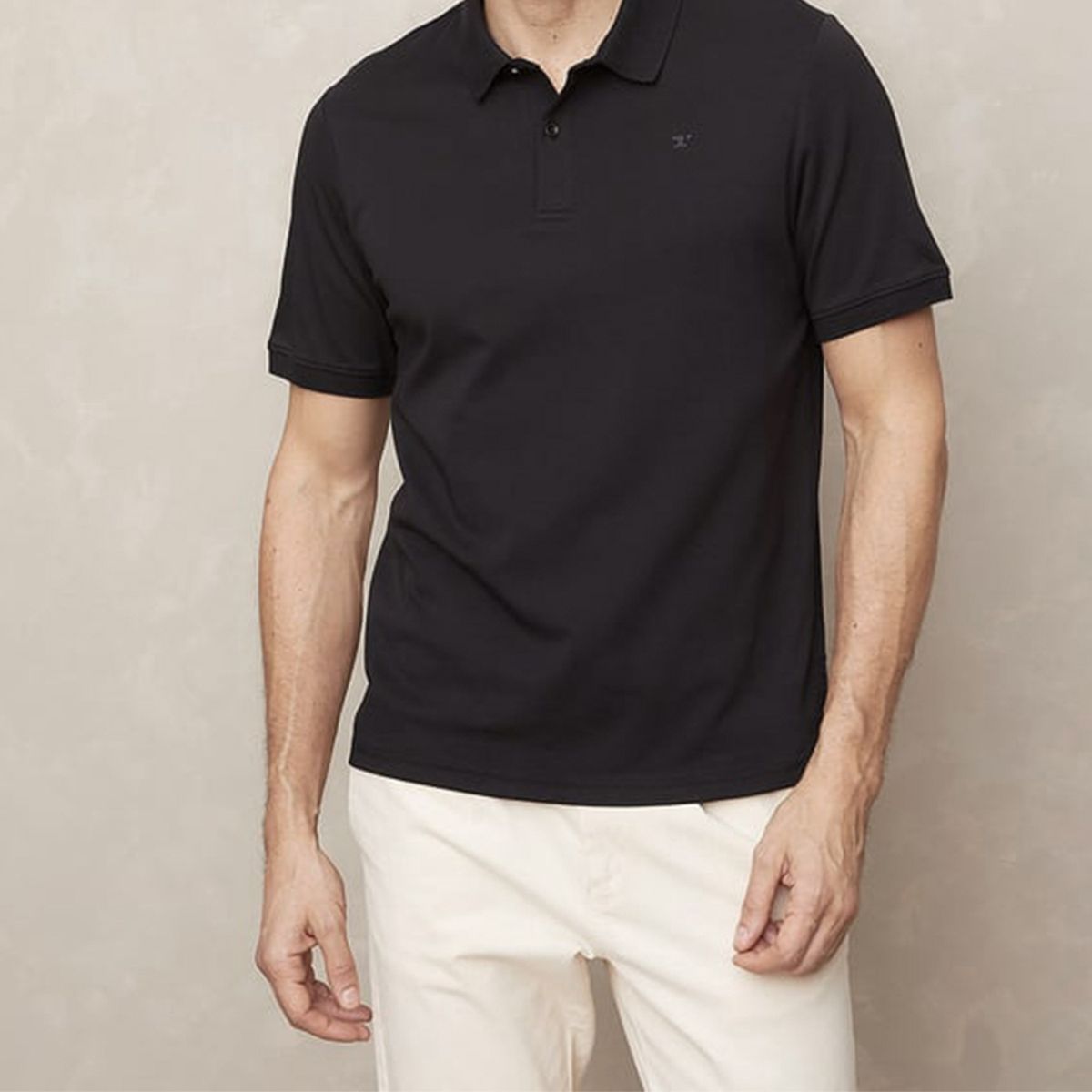 WOLF&HANK - Polera Manga Corta Cuello Polo Algodón Hombre Wolf&Hank