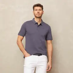 WOLF&HANK - Polera Manga Corta Cuello Polo Algodón Hombre